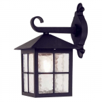 &Otilde;ue seinavalgusti Elstead Lighting Winchester 1, 60W, E27, IP23, must v., 18.5 cm x 33.5 cm