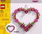 Konstruktor LEGO S&uuml;damekujuline ornament 40638, 254 tk
