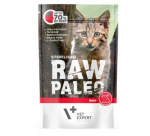 Kassi m&auml;rgtoit Raw Paleo Vet Expert Sterilised, veiseliha, 0.1 kg