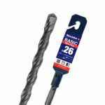 Betooni puur Specialist+ Basic, betoon/m&uuml;&uuml;ritis/punased telliskivid, keermega, sds plus, 26 mm x 40 cm