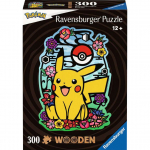 Puidust pusle Ravensburger Pikachu, 300 tk