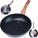 Praepann Vilde Black&Wood Granite, &Oslash; 24 cm, alumiinium