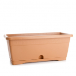 R&otilde;dukast Plasticotto, plastik, 100 cm x 18 cm, &Oslash; 100 cm, pruun v.