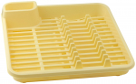 N&otilde;udekuivatusrest Domotti Milo, 39 cm x 39 cm x 7.1 cm, plastik, kollane v.