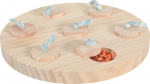 N&auml;riliste kauss Zolux Neolife Wooden plate for rabbit treats, 23 cm x 23 cm x 3 cm, pruun
