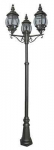 Vabalt seisev v&auml;lisvalgusti Searchlight Bel Aire, 60W, E27, IP54, must, 56 cm x 220 cm