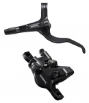 Pidur Shimano BL-MT401, metall, must v.