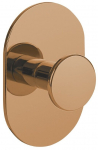 Konks Laveo Miri, 40 mm x 20 mm x 60 mm, roosa kuld v.