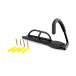 Seinale paigaldatav jalgrattahoidja Trizand mx-890, teras, must v.