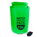 Veekindel kott, 15 l, roheline