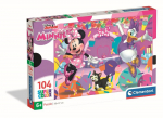 Pusle Clementoni Disney Minnie 25054, 27 cm x 38 cm, 104 tk, mitmev&auml;rviline