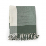 Pleed Domoletti TENDER, valge v./roheline v., 130 cm x 160 cm