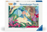 Pusle Ravensburger Unicorn, 36 cm x 49 cm, 500 tk, mitmev&auml;rviline