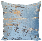 Dekoratiivpadjap&uuml;&uuml;r Mariall J-290, sinine/kuldne, 40 cm x 40 cm