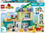 Konstruktor LEGO&reg; DUPLO&reg; Town Kolm &uuml;hes moodne peremaja figuuridega 10470, 166 tk