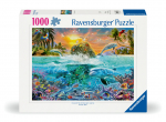 Pusle Ravensburger Underwater Island, 50 cm x 70 cm, 1000 tk, mitmev&auml;rviline