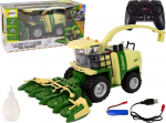 Rc kombain Lean Toys Farm Machines, 1:24, roheline v.