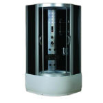 Du&scaron;ikabiin AMO-09911AS, massaaži, pool&uuml;mar, 90 cm x 90 cm x 220 cm