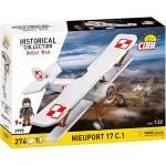 Konstruktor, lennuk Cobi Historical Collection Nieuport 17 C.1 2998, 274 tk, valge v.