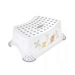 Laste WC aste Keeeper Tomek Lion King, pol&uuml;prop&uuml;leen (pp)/termoplastkumm (tpe), valge v., 14 cm x 40.5 cm x 28.5 cm