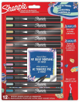 Akr&uuml;&uuml;lmarkerid Sharpie 2213421, &uuml;hepoolsed, mitmev&auml;rviline, 12 tk