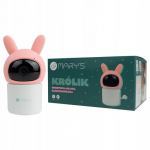 Beebimonitor Rabbit, valge v./roosa v.