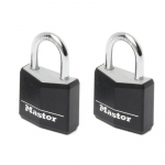 Riputatav ukselukk Masterlock 9130EURTBLK, must v., 30 mm, 2 tk