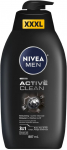 Meeste kehapesugeel Nivea Men Active Clean 3-in-1, 887 ml