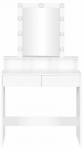 Tualettlaud ModernHome ZDT-01, valge v., 146 cm x 80 cm x 41 cm