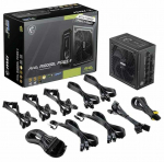 Toiteplokk MSI MAG A1000GL PCIE5 II 1000 W, 13.5 cm
