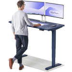 Arvutilaud reguleeritava k&otilde;rgusega Desktronic HomePro 829 53, 140 cm x 70 cm, 126 cm, sinine v.
