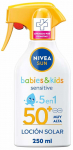 P&auml;evituse hooldusvahend keha jaoks Nivea Sun Babies & Kids Sensitive SPF50+, 250 ml