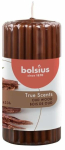 K&uuml;&uuml;nal, l&otilde;hna Bolsius True Scents Oud Wood, 33 h, pruun v.