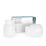 Komplekt Suavinex Zero Zero Replacement Bag, 180 ml, 0 kuud, valge v.