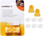 Pumba vahetusventiil, komplekt, elektriline ja manuaalne Medela Valves & Membranes