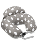Toitmispadi Momcozy NP001, valge v./hall v.
