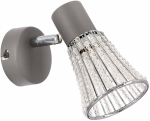 Valgusti seinale Candellux Lighting Curtis 91-48257, E14, 1 x 40 W, l&auml;bipaistev v. / hall v.