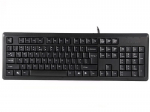 Juhtmega arvutiklaviatuur A4Tech KR-92, EN, must v.