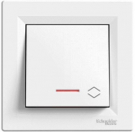 L&uuml;liti Schneider Electric Asfora, 1 sl., valge v.