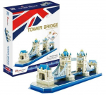 3D-pusle Cubicfun Tower Bridge, 17.5 cm x 14.5 cm, 52 tk