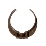 Vihmaveetoru hoidja Scala, &Oslash; 5 cm, pol&uuml;vin&uuml;&uuml;lkloriid (pvc), pruun v.