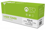 Toonerikassett TFO H-203XB, must v.
