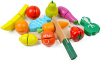 M&auml;nguk&ouml;&ouml;gi tarbed, puuviljad ja k&ouml;&ouml;giviljad EcoToys Fruits & Vegetables