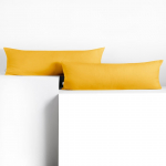 Padjap&uuml;&uuml;r Restilo Amber, kollane, 40 cm x 145 cm, 2 tk