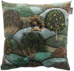 Dekoratiivne padi Home4you Holly, roheline v., 45 cm x 45 cm