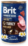 M&auml;rg koeratoit Brit Premium By Nature Turkey with Liver, kalkun, 0.4 kg