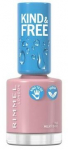 K&uuml;&uuml;nelakk Rimmel London Kind & Free, heleroosa v., 8 ml
