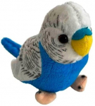 Pehme m&auml;nguasi Beppe Zoo Parrot, sinine v./valge v., 13 cm