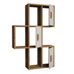 Seinariiul Kalune Design Flora 845HCT1602, kreemjasvalge/p&auml;hklipuu v., 112.6 cm x 20 cm x 50 cm