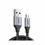 Kaabel Lindy USB, USB - micro, 1 m, must